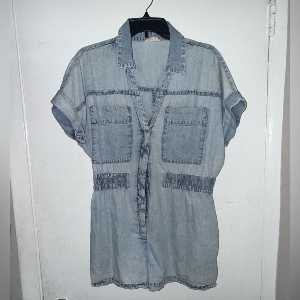 Elan light Jean Romper Size L